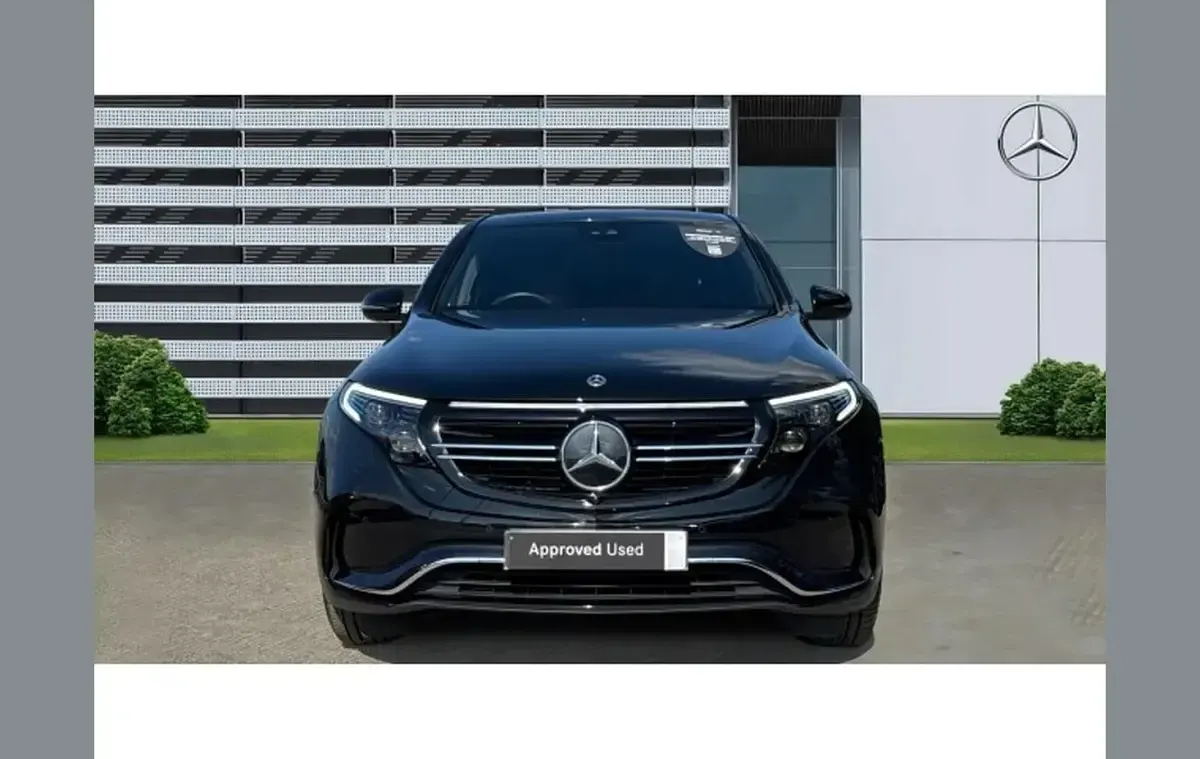 Used Mercedes EQC400 AMG line 300 kW (408 HP) 2023 Black SUV