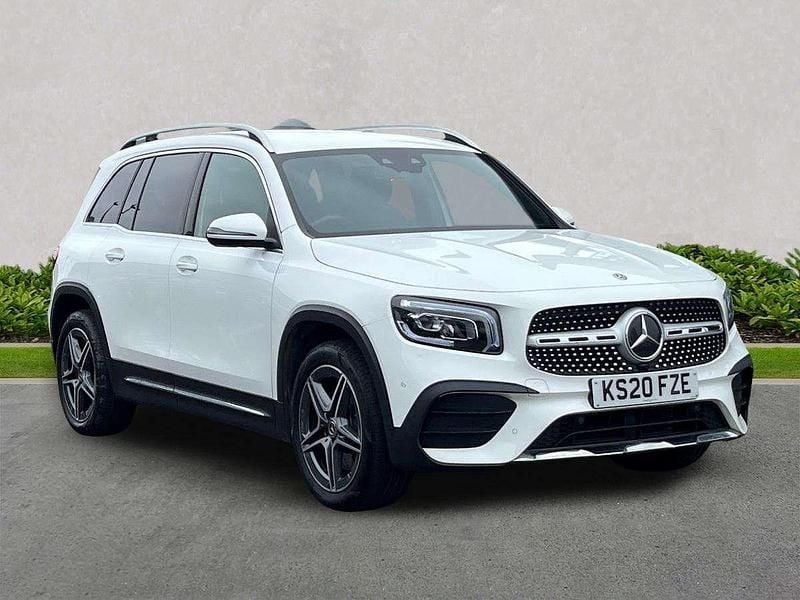 Used Mercedes GLB220 AMG line 2020 White SUV