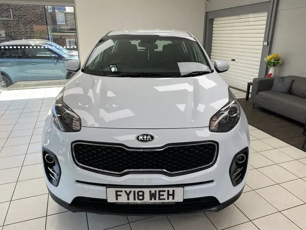 Used Kia Sportage 130 HP (95 kW) 2018 White SUV