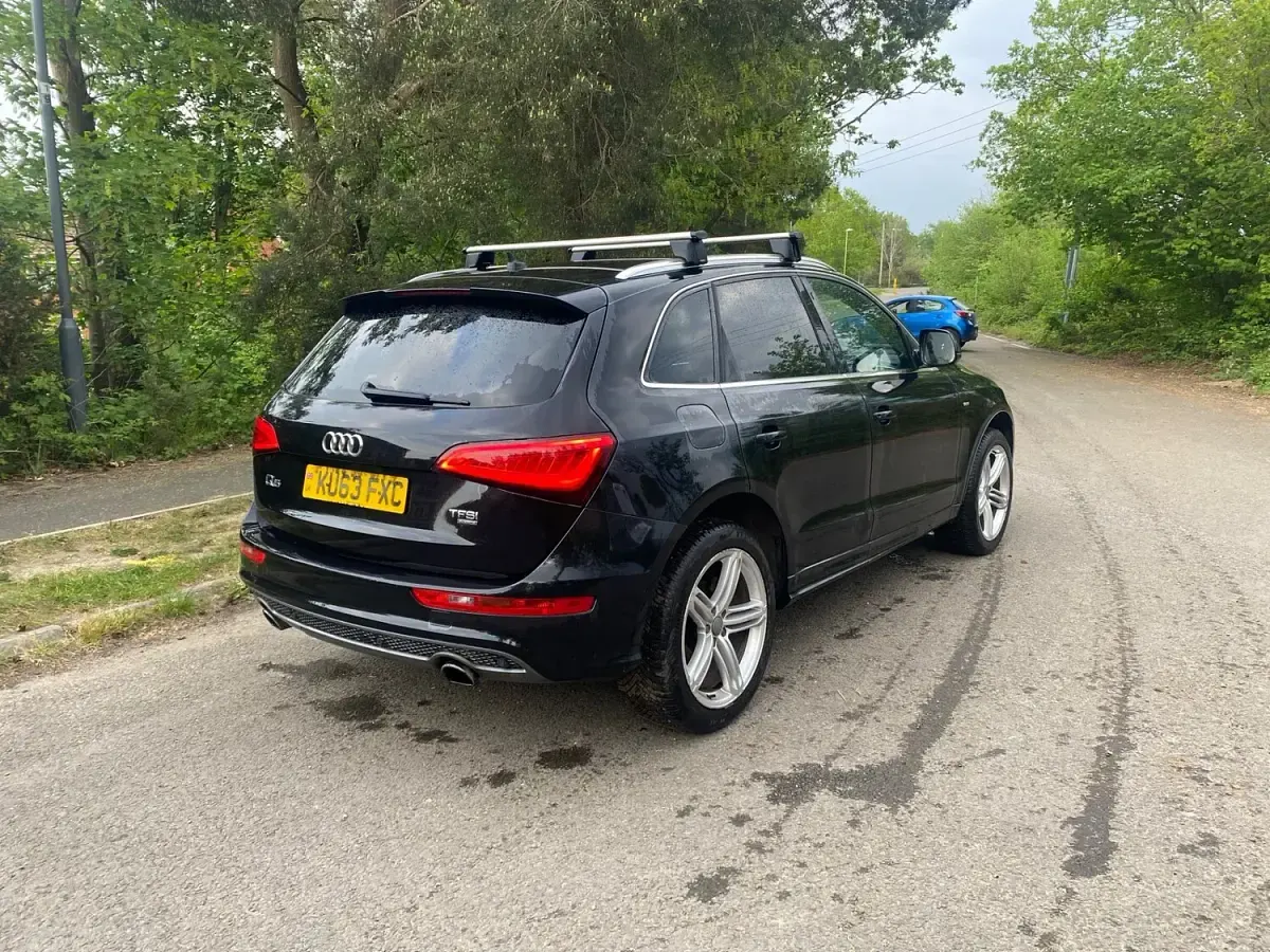 Used Audi Q5 S-line plus 180 HP (132 kW) 2013 Black SUV