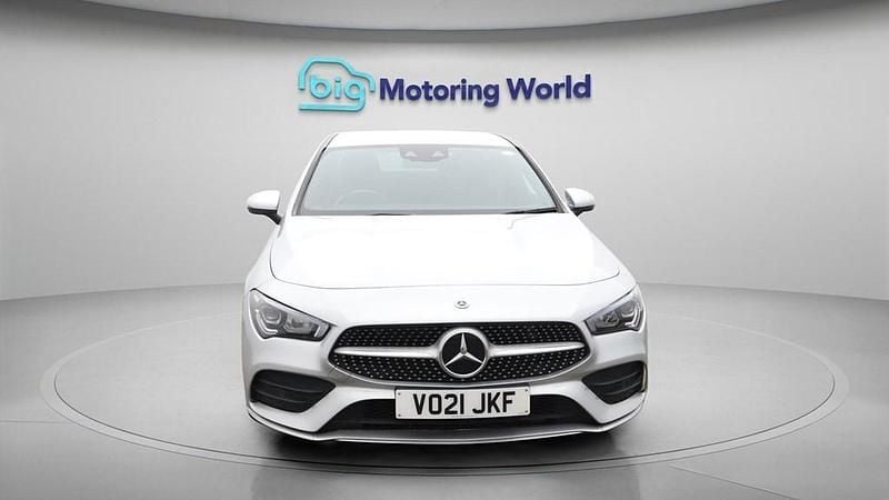 Used Mercedes CLA220 AMG line 190 HP (139 kW) 2021 Silver Sedan
