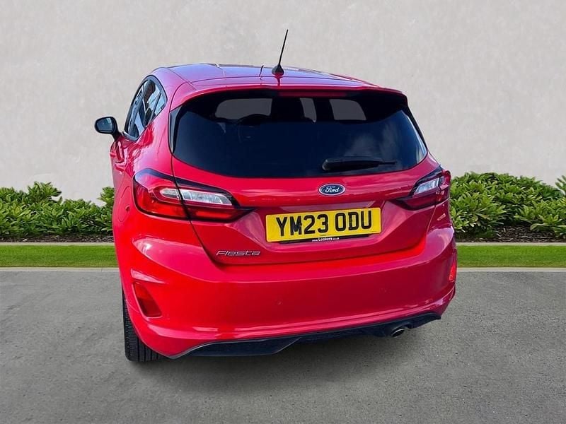 Used Ford Fiesta ST-Line 100 HP (73 kW) 2023 Red Hatchback
