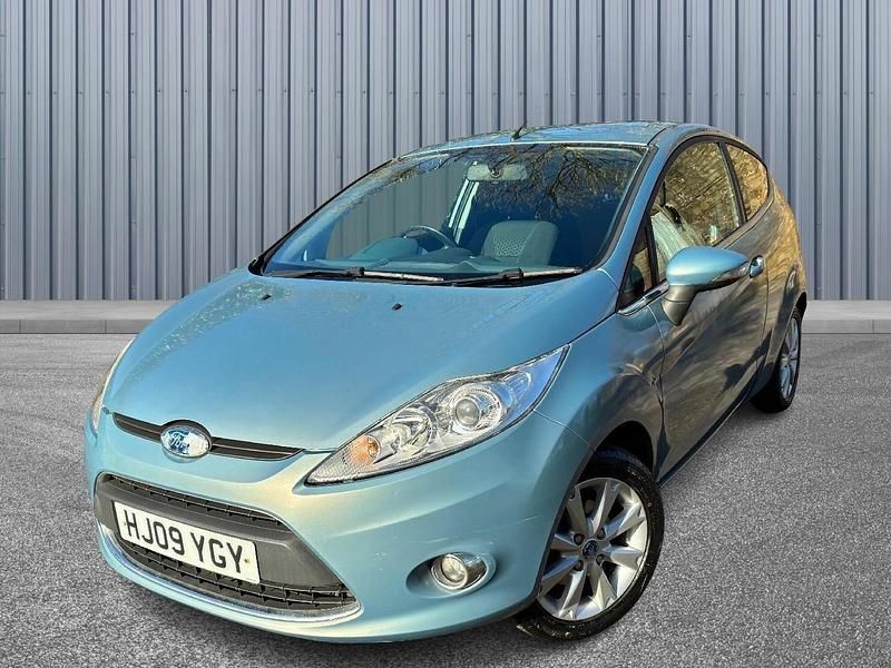 Used Ford Fiesta Zetec 82 HP (60 kW) 2009 Blue Hatchback
