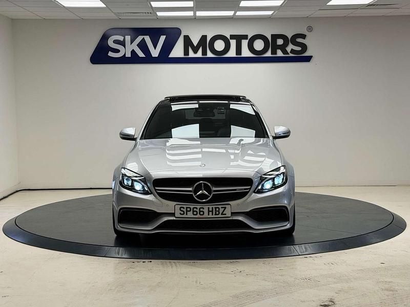 Used Mercedes C63 AMG Premium 2016 Silver Sedan