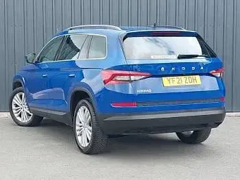 Used Skoda Kodiaq SE L 150 HP (110 kW) 2021 Blue SUV