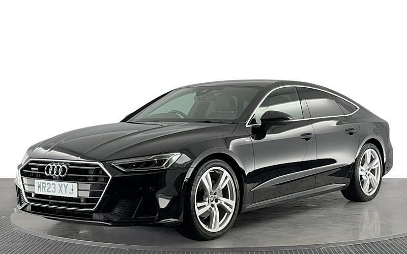 Used Audi A7 Sportback S-Line 204 HP (150 kW) 2023 Black Hatchback