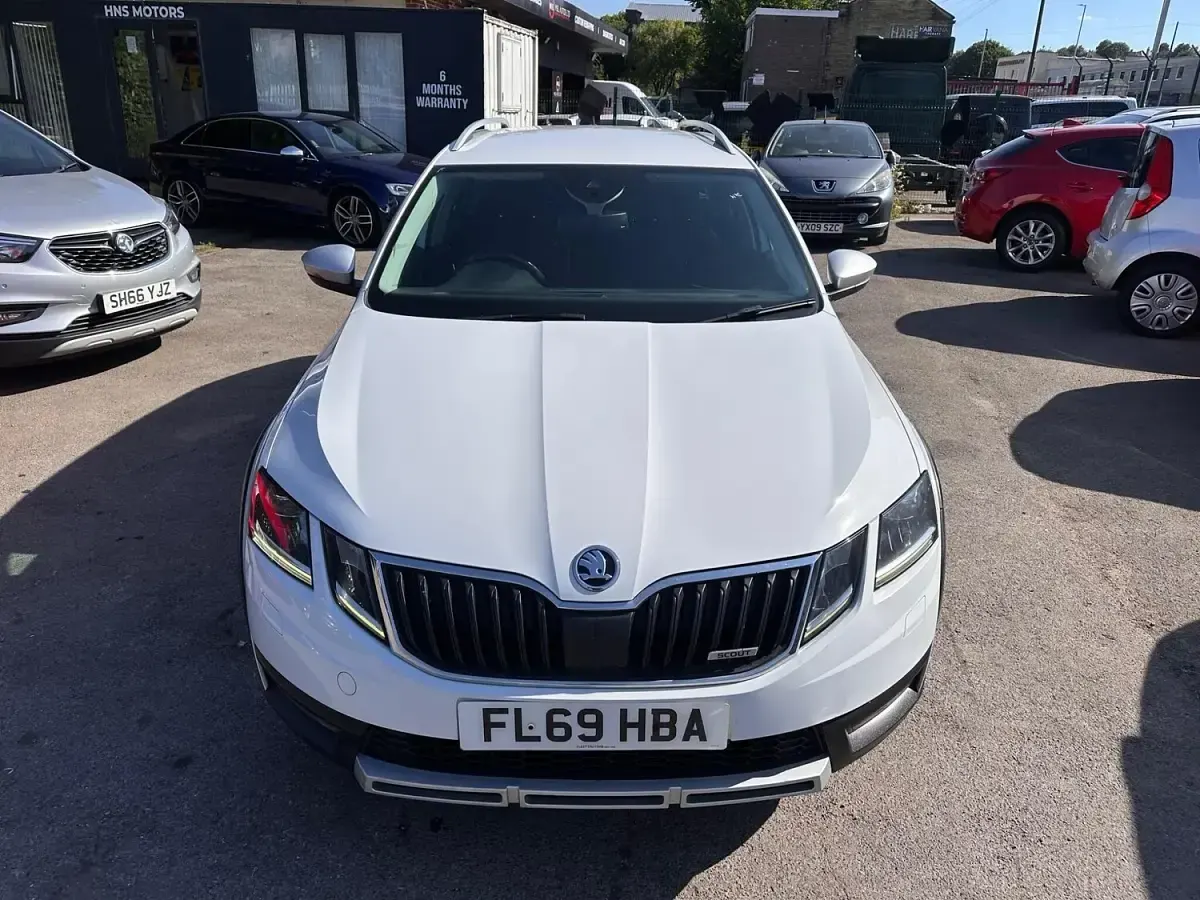 Used Skoda Octavia Scout 4x4 2019 White Estate