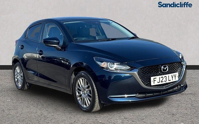 Used Mazda 2 Inclusive 90 HP (66 kW) 2022 Blue Hatchback