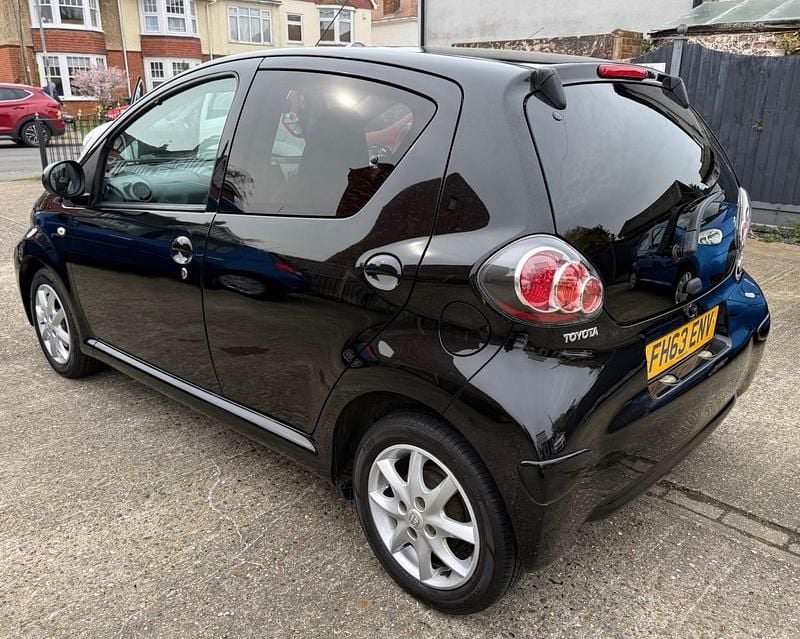 Used Toyota Aygo 2014 Black Hatchback