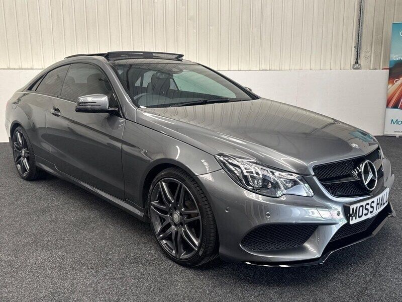 Grey Used 2017 Mercedes E220 AMG line Coupe | £13,890 (Good price) - Image 1/4