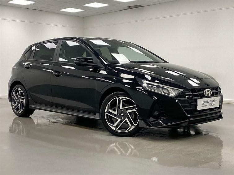 Used Hyundai i20 N Line 90 HP (66 kW) 2024 Black Hatchback