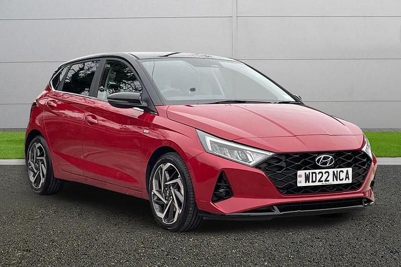 Used Hyundai i20 Ultimate 2022 Red Hatchback