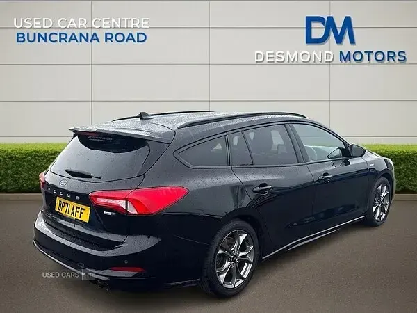 Used Ford Focus ST-Line 123 HP (90 kW) 2022 Black Estate