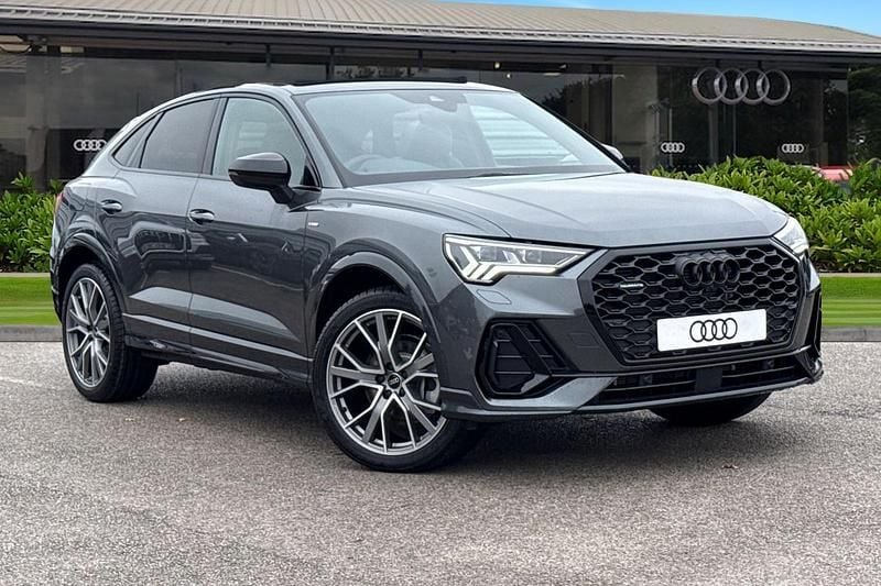 Grey New 2025 Audi Q3 Sportback Black Edition SUV | £46,890 (Super price) - Image 1/4