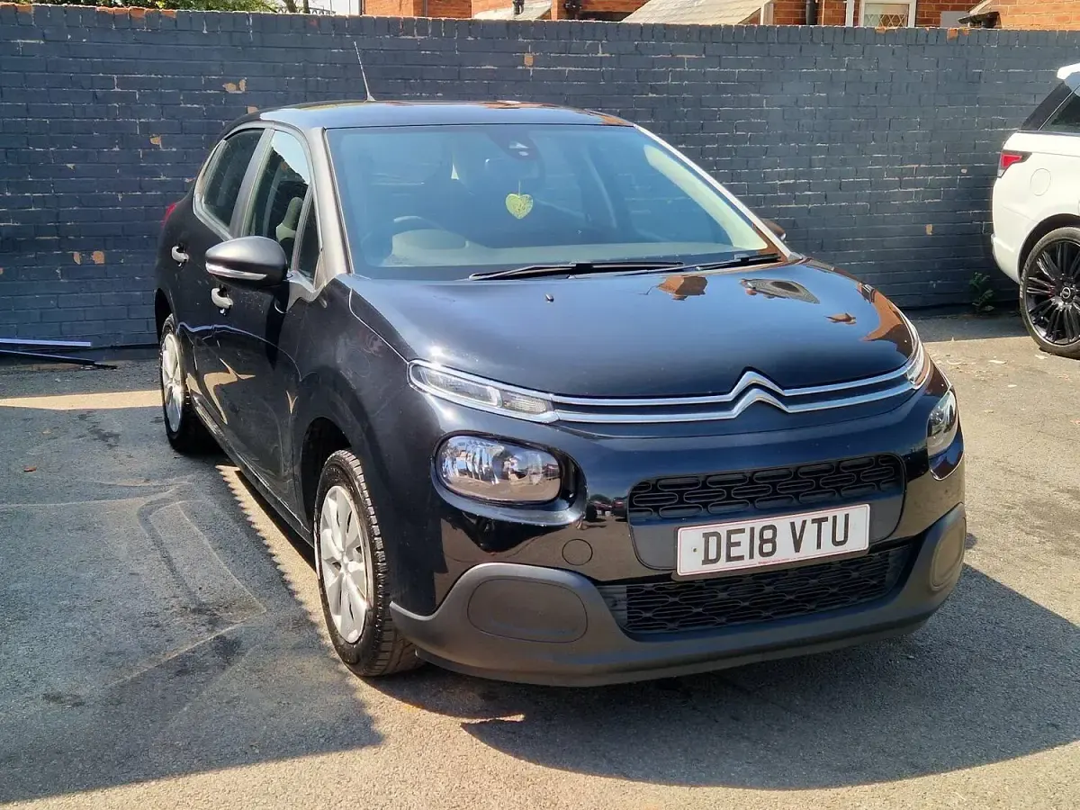 Used Citroën C3 PureTech 2018 Black Hatchback