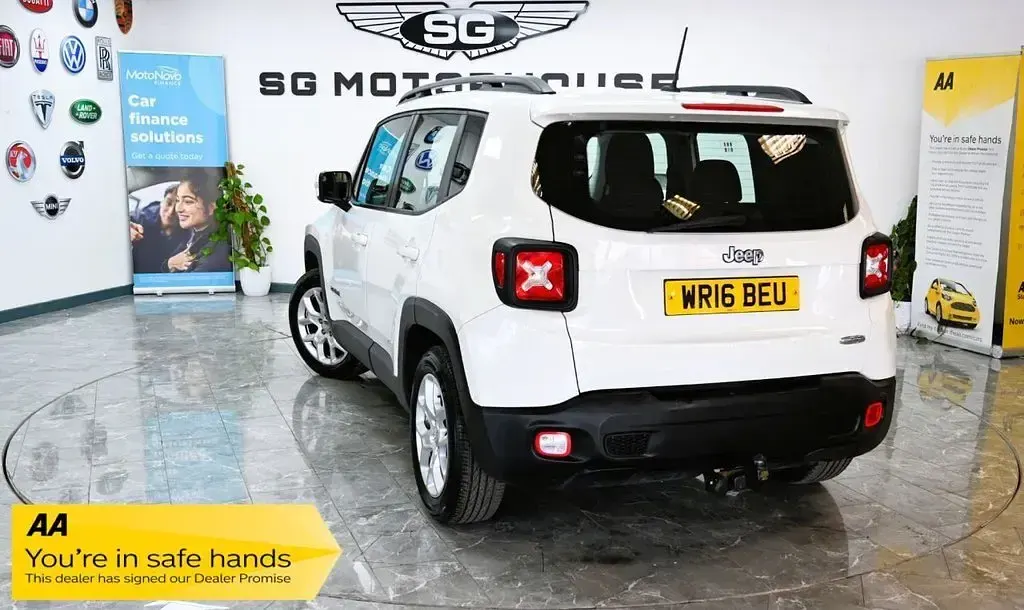 Used Jeep Renegade Longitude 2016 White SUV