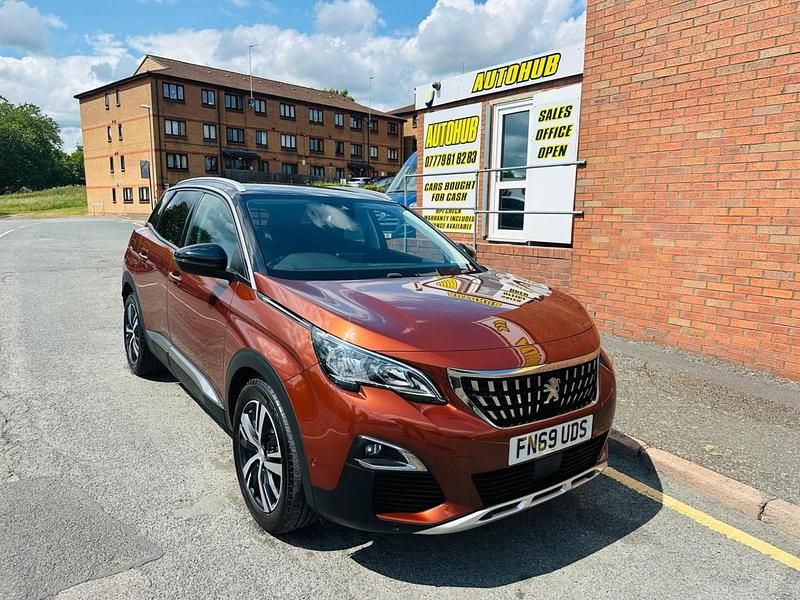 Bronze Used 2019 Peugeot 3008 Allure Hatchback | £10,995 (Fair price) - Image 1/4