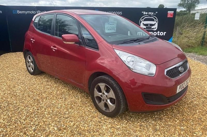 Red Used 2012 Kia Venga 2 Hatchback | £1,999 (Good price) - Image 1/1