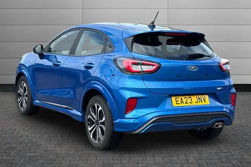 Used Ford Puma ST-Line 125 HP (91 kW) 2023 Desert island blue SUV
