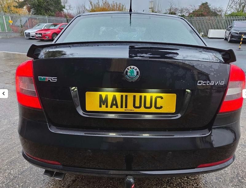 Used Skoda Octavia vRS 2011 Black Sedan