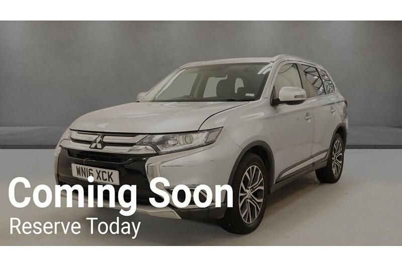 Used Mitsubishi Outlander 147 HP (108 kW) 2016 Silver SUV