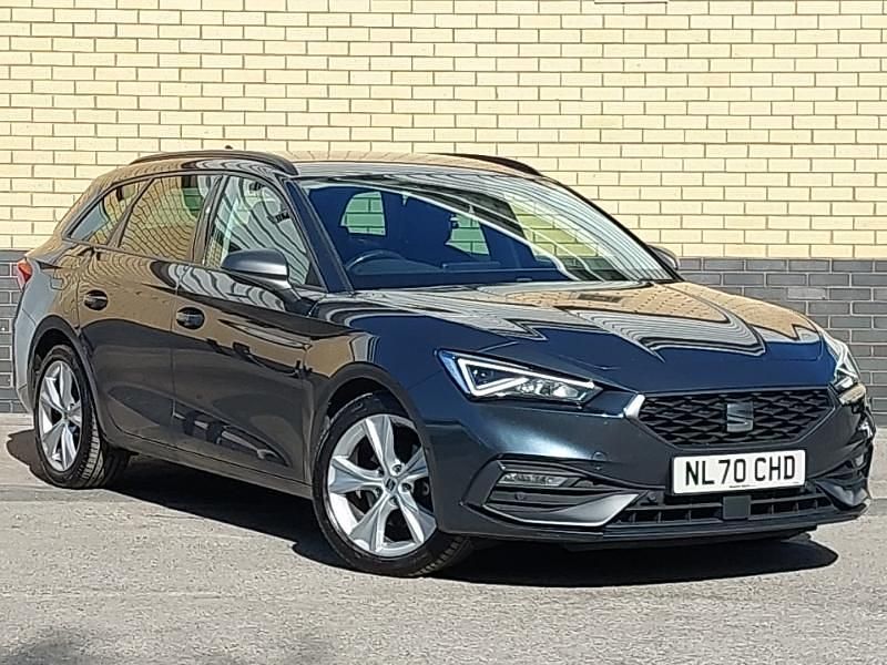 Used Seat Leon FR 150 HP (110 kW) 2020 Grey Estate