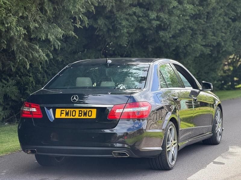 Used Mercedes E350 2010 Black Sedan