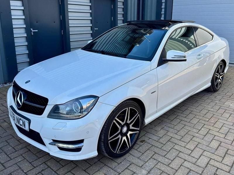 Used Mercedes C250 AMG 2011 White Coupe