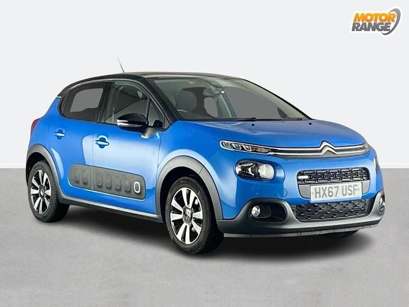 Blue Used 2017 Citroën C3 Flair Hatchback | £7,895 (Fair price) - Image 1/4