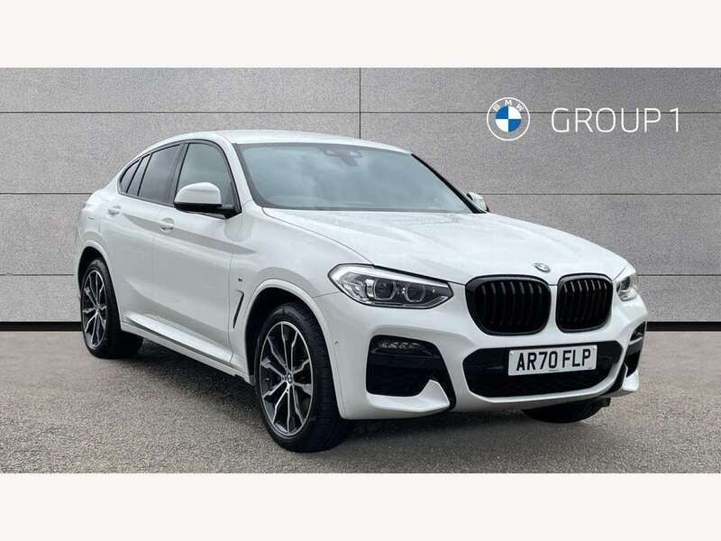 White Used 2021 BMW X4 M Sport SUV | £26,995 (Good price) - Image 1/4