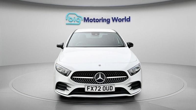 Used Mercedes A200 AMG line 148 HP (108 kW) 2022 White Sedan