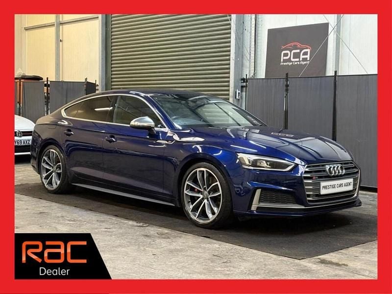 Used Audi S5 Sportback 354 HP (260 kW) 2017 Blue Hatchback