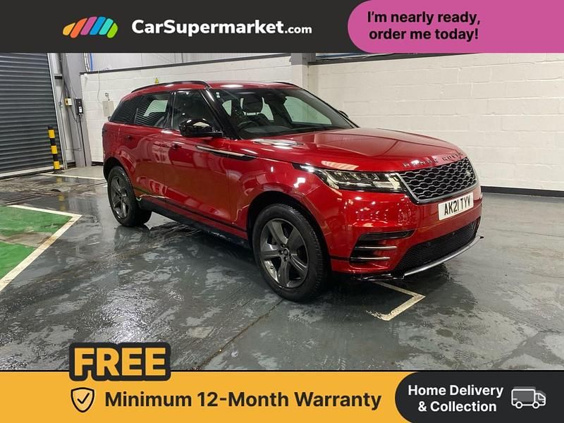 Red Used 2021 Land Rover Range Rover Velar R-Dynamic SUV | £27,697 (Super price) - Image 1/4