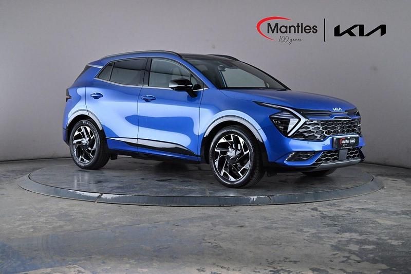 Blue Used 2022 Kia Sportage 4 SUV | £25,990 (Expensive) - Image 1/4