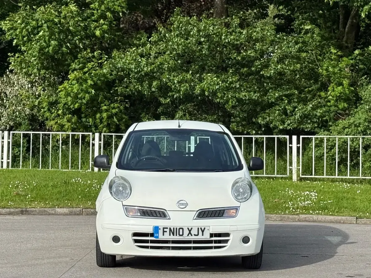 Used Nissan Micra Visia 2010 White Hatchback