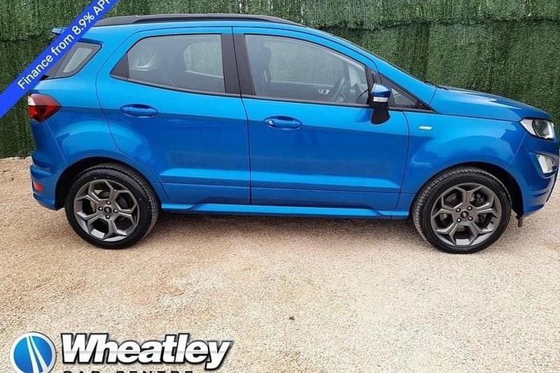 Used Ford Ecosport ST-Line 125 HP (91 kW) 2021 Blue SUV
