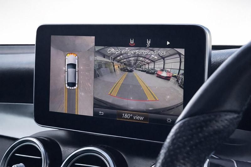 Used Mercedes GLC350 AMG line 2017 Black Coupe