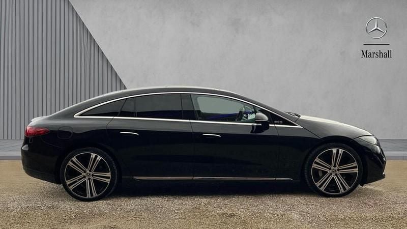 Used Mercedes EQS450+ Exclusive Luxury 244 kW (333 HP) 2023 Obsidian black metallic