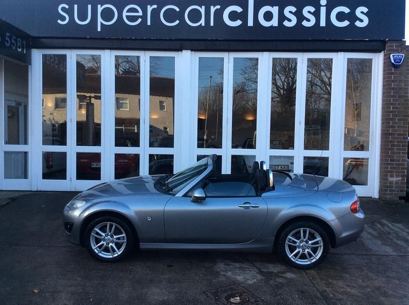 Used Mazda MX5 126 HP (92 kW) 2010 Silver Cabriolet