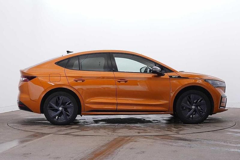Used Skoda Enyaq iV vRS 183 kW (250 HP) 2024 Phoenix orange metallic SUV