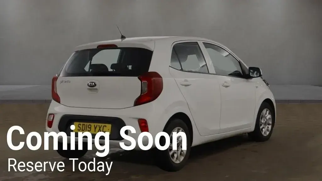 Usado Kia Picanto 83 HP (61 kW) 2019 Branco Citadino