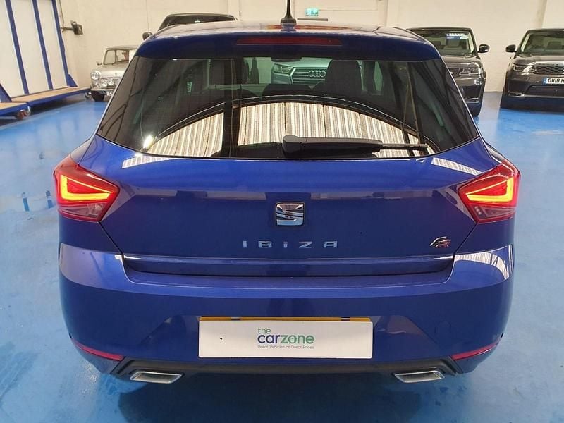 Used Seat Ibiza FR 150 HP (110 kW) 2018 Blue Hatchback