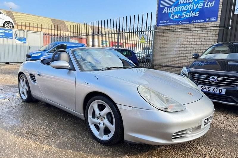 Used Porsche Boxster 228 HP (167 kW) 2004 Silver Cabriolet