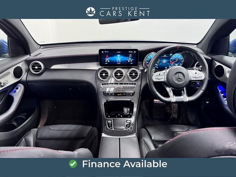 Used Mercedes GLC43 AMG Premium Plus 390 HP (286 kW) 2023 Blue Coupe