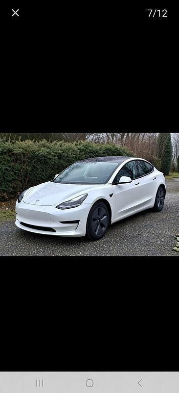 Used Tesla Model 3 Long Range AWD 366 kW (498 HP) 2021 White Sedan