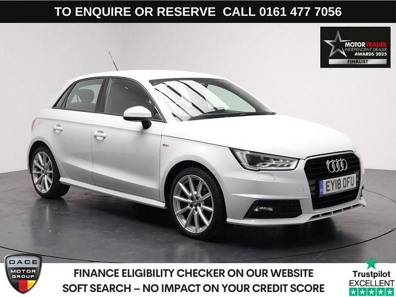 White Used 2018 Audi A1 Sportback S-Line Hatchback | £13,690 (Fair price) - Image 1/3