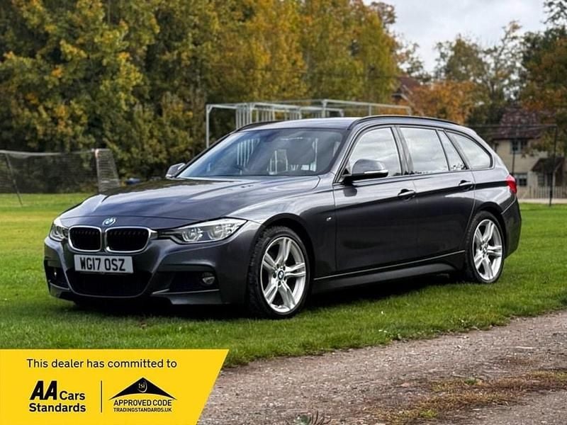 Grey Used 2017 BMW 320 M Sport Estate | £14,975 (Fair price) - Image 1/4