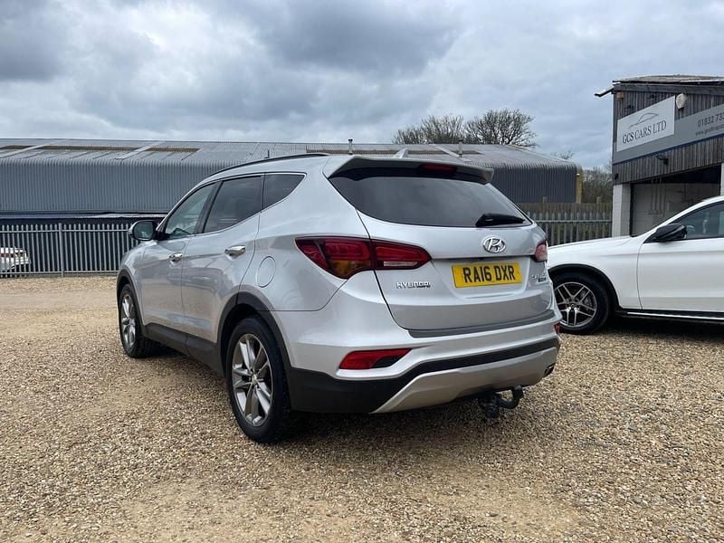 Used Hyundai Santa Fe Premium SE 2016 Silver SUV