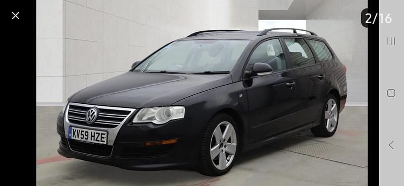 Used VW Passat R-line 2009 Black Estate
