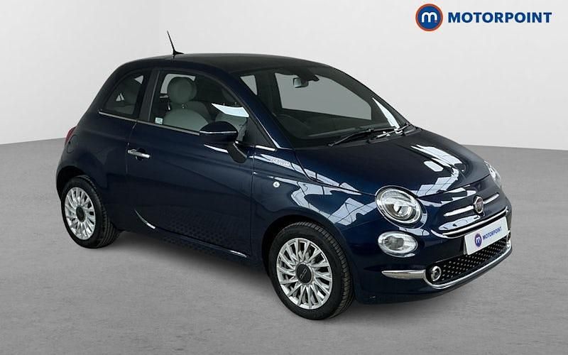 Blue Used 2022 Fiat 500 Dolcevita Hatchback | £8,399 (Fair price) - Image 1/4